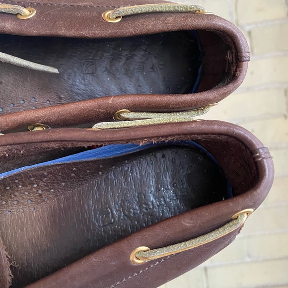 Dark Brown Sperrys - Picture 2 of 11